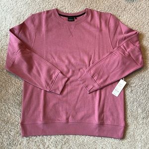 Men’s Richer Poorer Crewneck Sweatshirt Mauve Rose XL